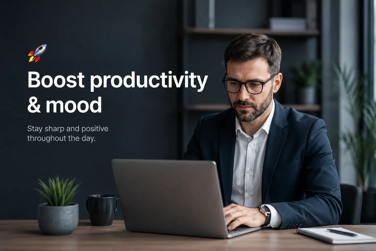 Boost productivity & mood